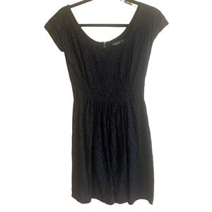 Banana Republic Black Lace Dress